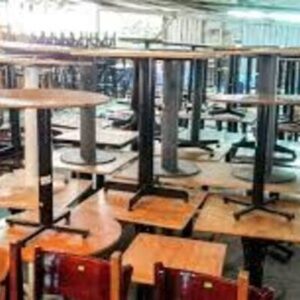 Thanh lý bàn cafe nhà hàng chân trụ