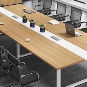 Thanh lý Bàn họp chân sắt mặt gỗ cao cấp