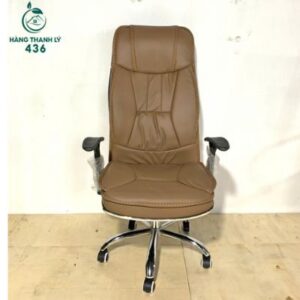 Thanh lý ghế giám đốc nhập khẩu lưng cao
